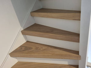 Trap Bekleden met Eiken Treden
