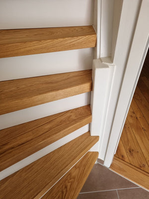 Trap Bekleden met Eiken Treden