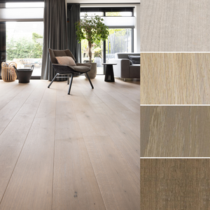 Multiplank parket eiken 3 mm toplaag