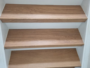 Trap Bekleden met Eiken Treden