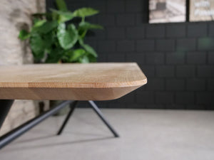 Boomstam tafels op kleur