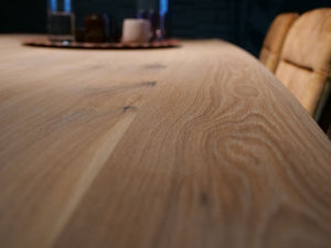 Boomstam tafels op kleur