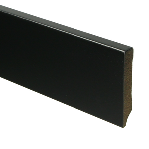 MDF moderne plinten grondlak RAL 9010 | Parketvloerenhuis.nl