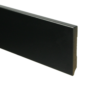 MDF moderne plinten grondlak RAL 9010 | Parketvloerenhuis.nl